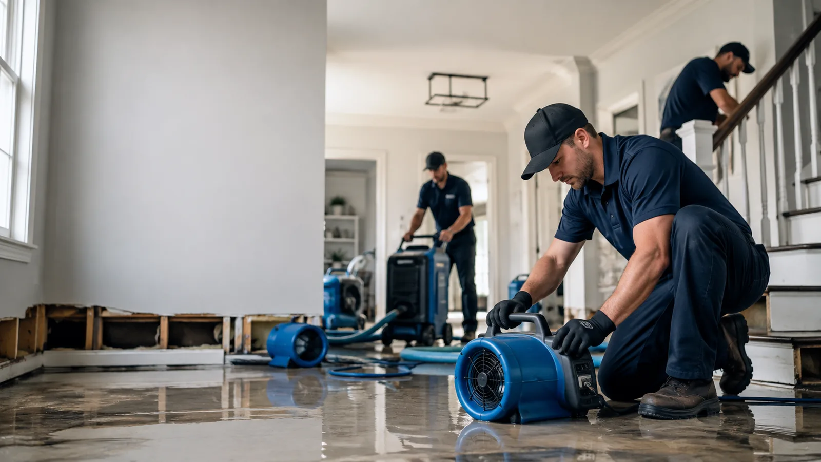 Water Damage Restoration in Deep Run, NC near me